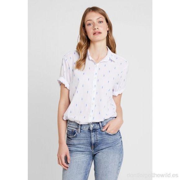 GAP Tops - GAP 2019 Rolled Cuff Button Down Blouse
